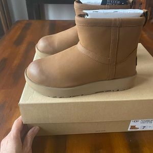 New in the box UGG classic mini waterproof size 7 - more sizes available